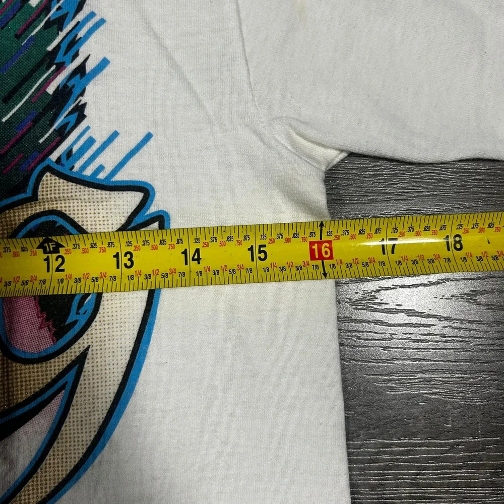 Vintage 1995 Fruit of the Loom Sing Unto The Lord Jesus Graphic Tee White Small